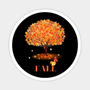 Fall season Magnet